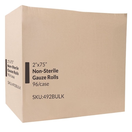 Oasis Non-Sterile Stretch Gauze Rolls, 2 in., Bulk 96PK 492BULK
